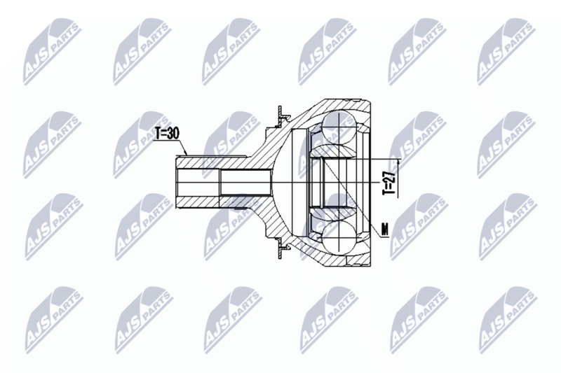 NTY NPZ-ME-023 Joint Kit, drive shaft