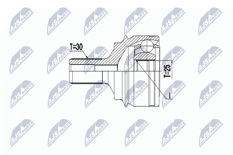 NTY NPZ-ME-026 Joint Kit, drive shaft