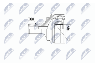 Joint Kit, drive shaft NTY NPZ-ME-026