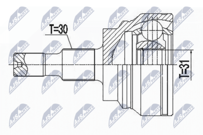 Joint Kit, drive shaft NTY NPZ-ME-031
