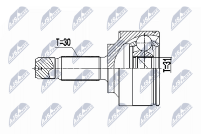 Joint Kit, drive shaft NTY NPZ-ME-033