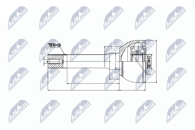 NTY NPZ-NS-010 Joint Kit, drive shaft