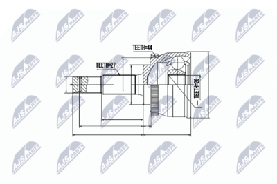 Joint Kit, drive shaft NTY NPZ-NS-061