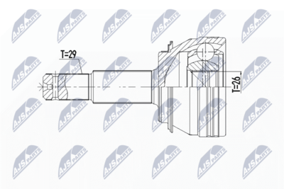 Joint Kit, drive shaft NTY NPZ-NS-092