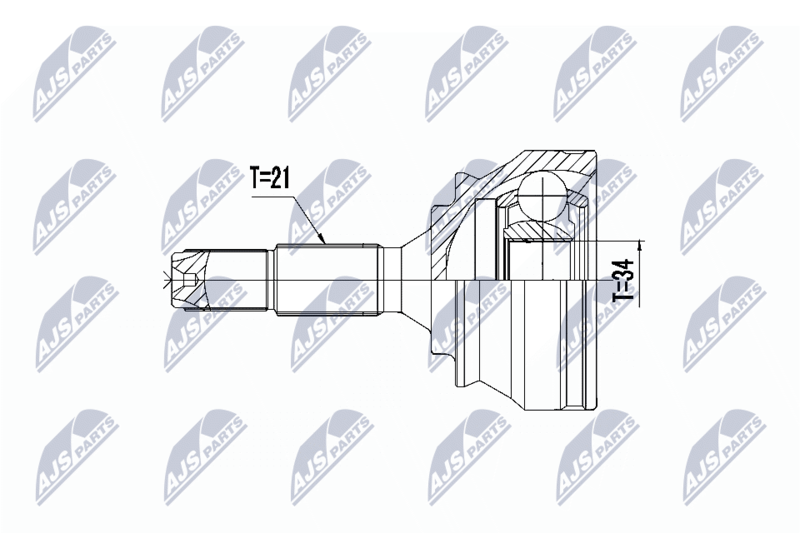 NTY NPZ-PE-032 Joint Kit, drive shaft