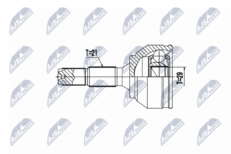 NTY NPZ-PE-036 Joint Kit, drive shaft