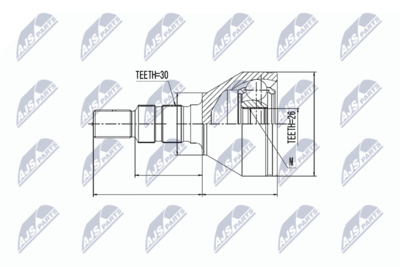 Joint Kit, drive shaft NTY NPZ-PL-028
