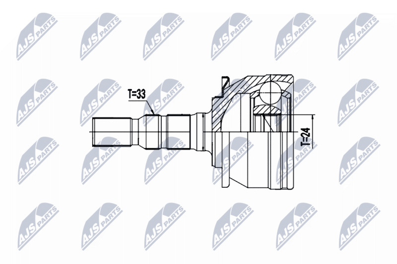 NTY NPZ-PL-037 Joint Kit, drive shaft