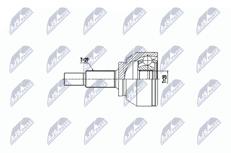 NTY NPZ-PL-041 Joint Kit, drive shaft