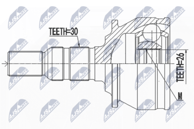 Joint Kit, drive shaft NTY NPZ-PL-045