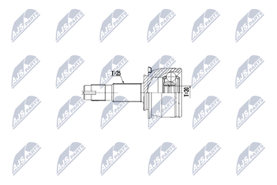 Joint Kit, drive shaft NTY NPZ-PL-047