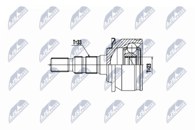 Joint Kit, drive shaft NTY NPZ-PL-048