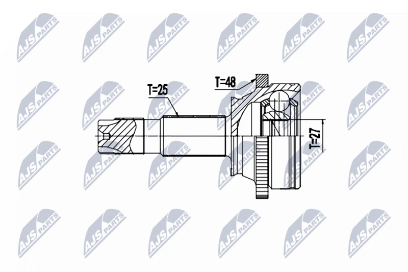 NTY NPZ-PL-049 Joint Kit, drive shaft