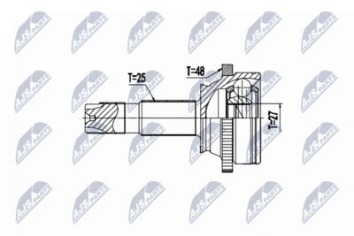 Joint Kit, drive shaft NTY NPZ-PL-049
