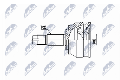 Joint Kit, drive shaft NTY NPZ-PL-050