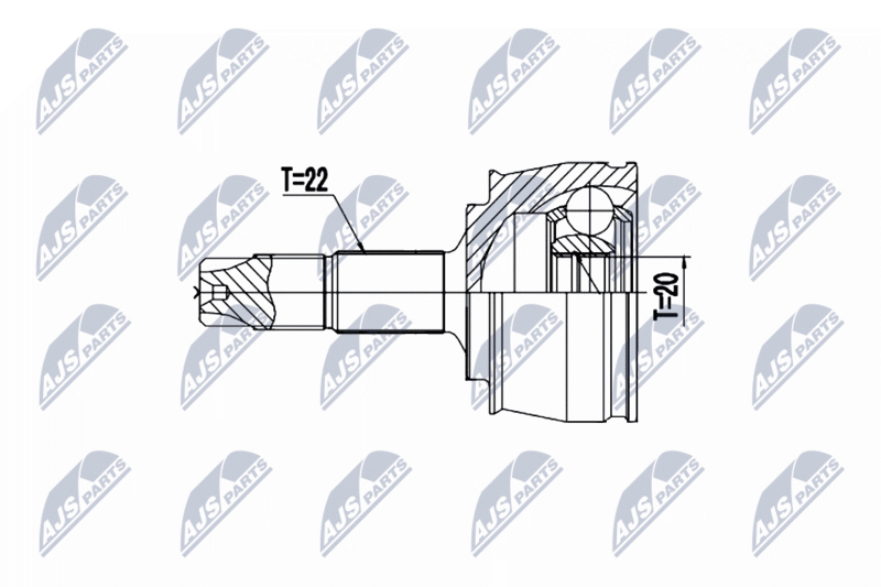 NTY NPZ-PL-051 Joint Kit, drive shaft