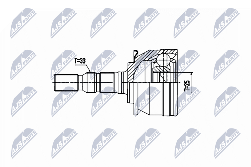 NTY NPZ-PL-052 Joint Kit, drive shaft