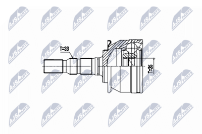 Joint Kit, drive shaft NTY NPZ-PL-052