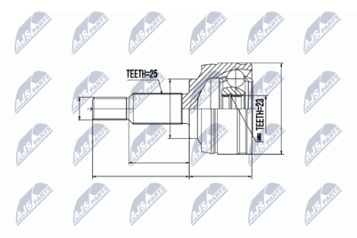 Joint Kit, drive shaft NTY NPZ-RE-002