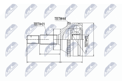 Joint Kit, drive shaft NTY NPZ-RE-010