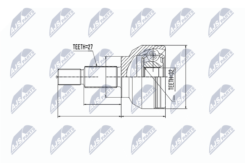 NTY NPZ-RE-018 Joint Kit, drive shaft