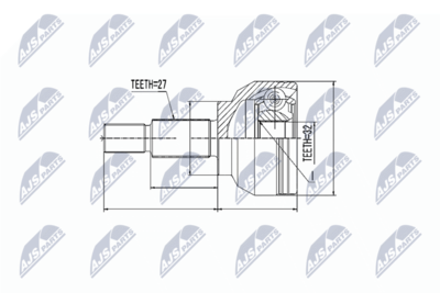 Joint Kit, drive shaft NTY NPZ-RE-018