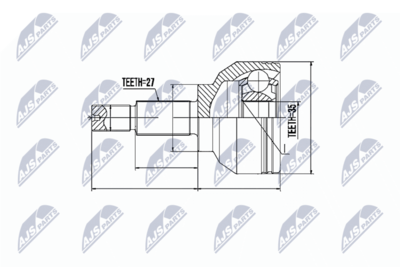 Joint Kit, drive shaft NTY NPZ-RE-019