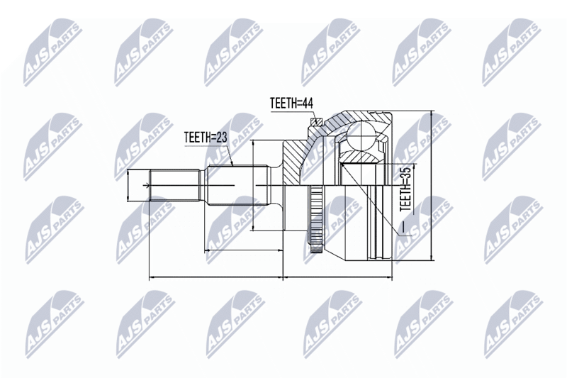 NTY NPZ-RE-031 Joint Kit, drive shaft