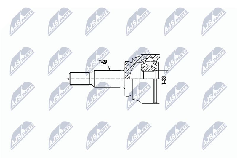 NTY NPZ-RE-056 Joint Kit, drive shaft