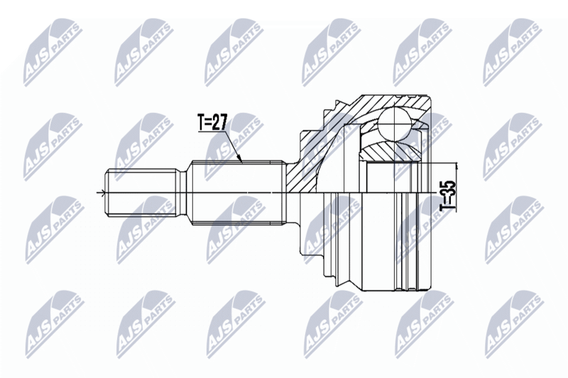 NTY NPZ-RE-058 Joint Kit, drive shaft