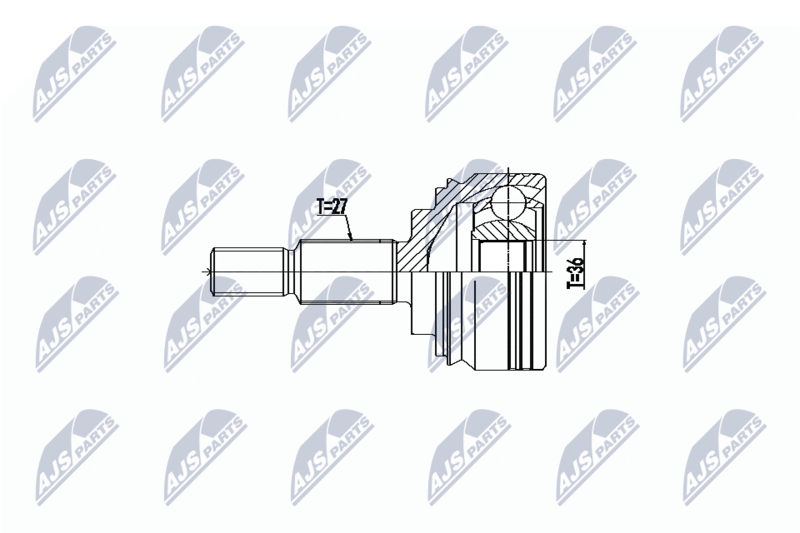 NTY NPZ-RE-060 Joint Kit, drive shaft