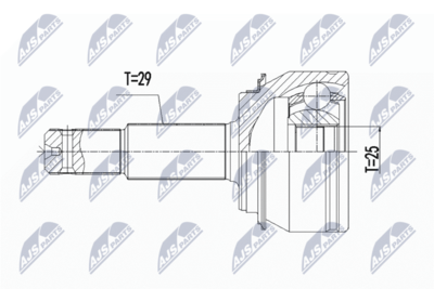 Joint Kit, drive shaft NTY NPZ-RE-061