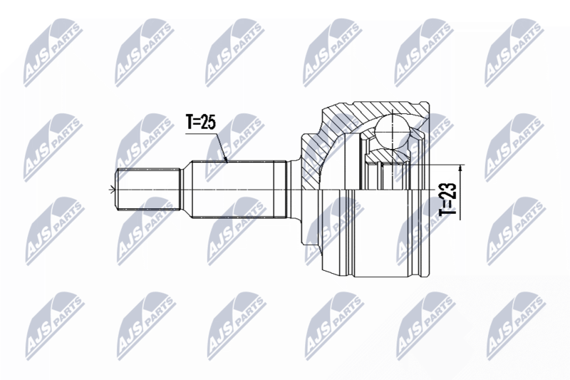 NTY NPZ-RE-062 Joint Kit, drive shaft