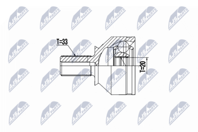 Joint Kit, drive shaft NTY NPZ-RE-066