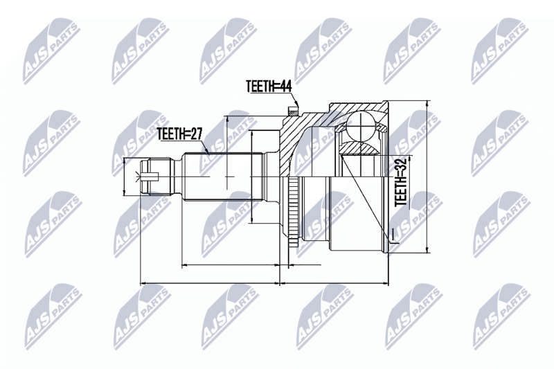 NTY NPZ-SB-010 Joint Kit, drive shaft