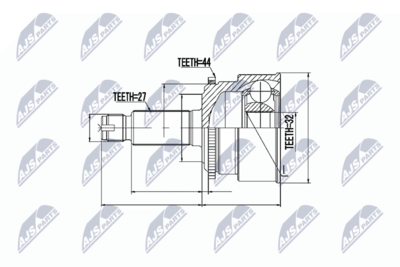 Joint Kit, drive shaft NTY NPZ-SB-010
