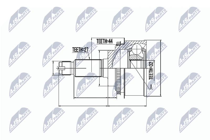 NTY NPZ-SB-012 Joint Kit, drive shaft
