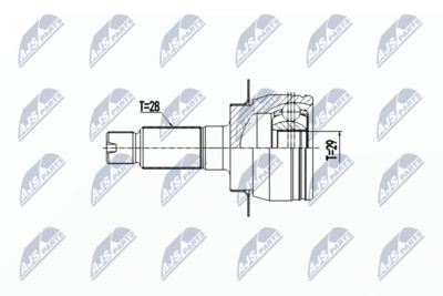 Joint Kit, drive shaft NTY NPZ-SU-036
