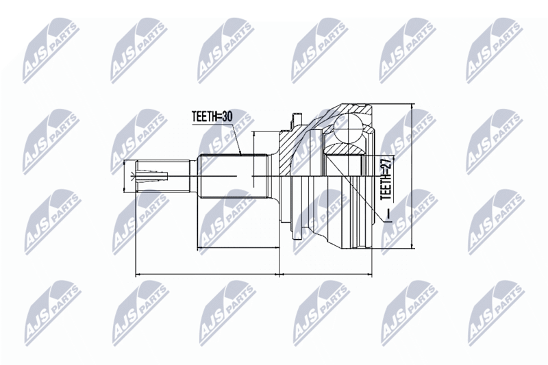 NTY NPZ-TY-063 Joint Kit, drive shaft