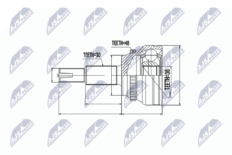 NTY NPZ-TY-066 Joint Kit, drive shaft