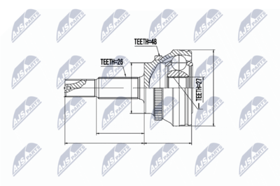Joint Kit, drive shaft NTY NPZ-TY-081