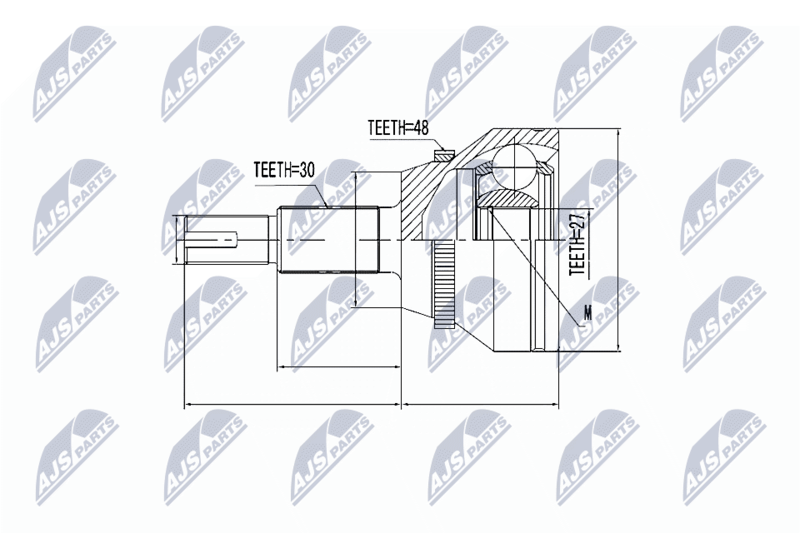 NTY NPZ-TY-091 Joint Kit, drive shaft