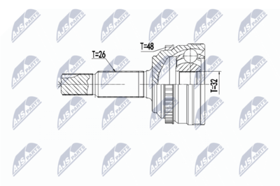 Joint Kit, drive shaft NTY NPZ-TY-096