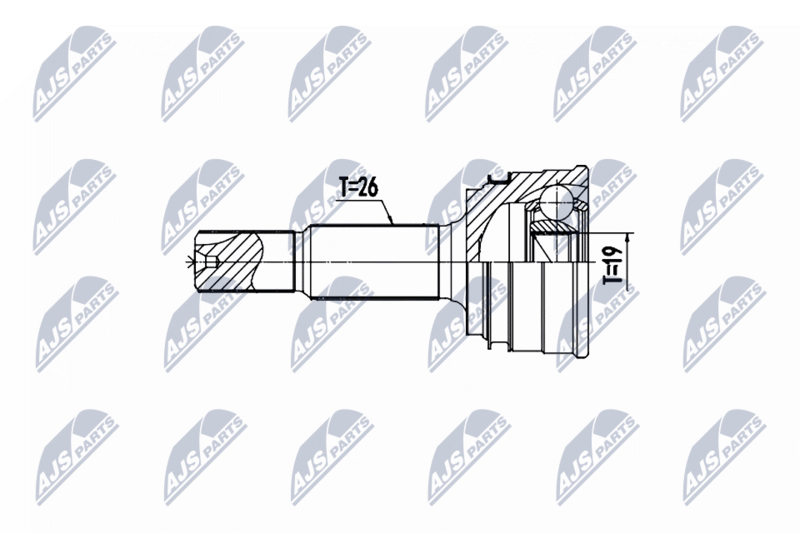 NTY NPZ-TY-106 Joint Kit, drive shaft