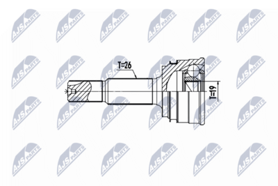 Joint Kit, drive shaft NTY NPZ-TY-106