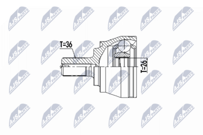 Joint Kit, drive shaft NTY NPZ-VV-027