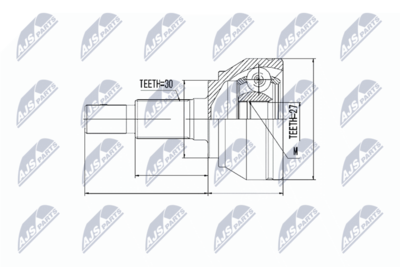 Joint Kit, drive shaft NTY NPZ-VW-027