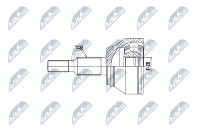 Joint Kit, drive shaft NTY NPZ-VW-042