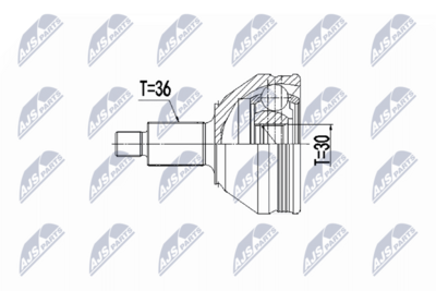 Joint Kit, drive shaft NTY NPZ-VW-048