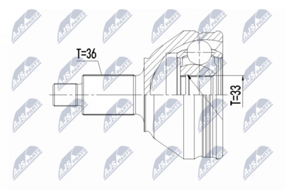 Joint Kit, drive shaft NTY NPZ-VW-049